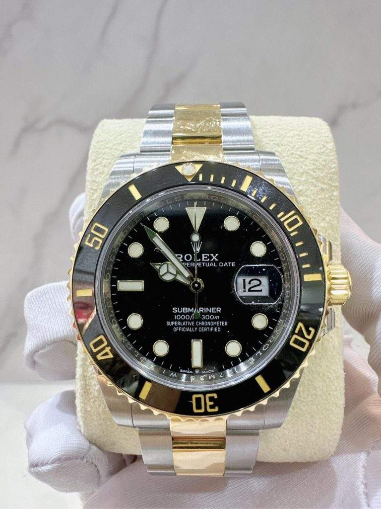 green gold submariner